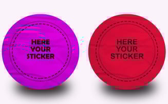 Sticker-Mockup-Template-Design-10 Product Mockup