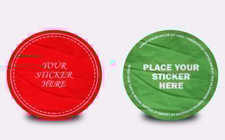 Sticker-Mockup-Template-Design-4 Product Mockup