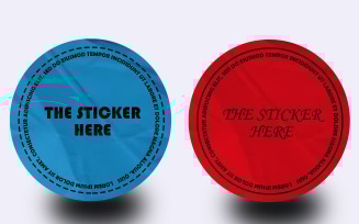 Sticker-Mockup-Template-Design-5 Product Mockup