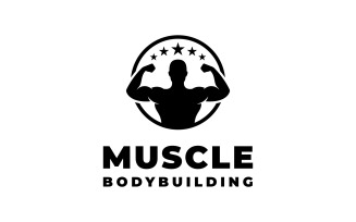 Body Muscle Strong Athletic Logo