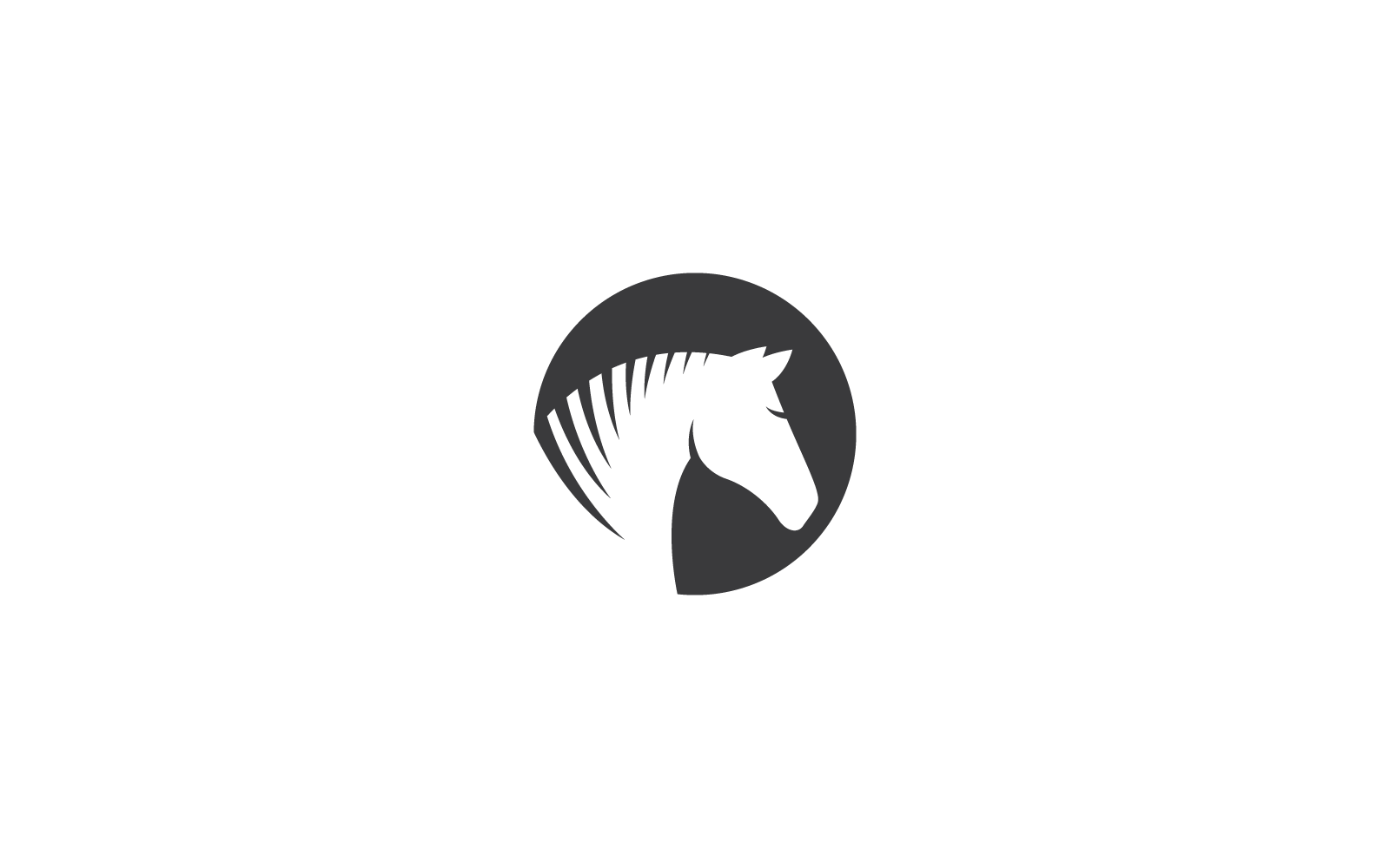 Horse Logo Vector illustration design template