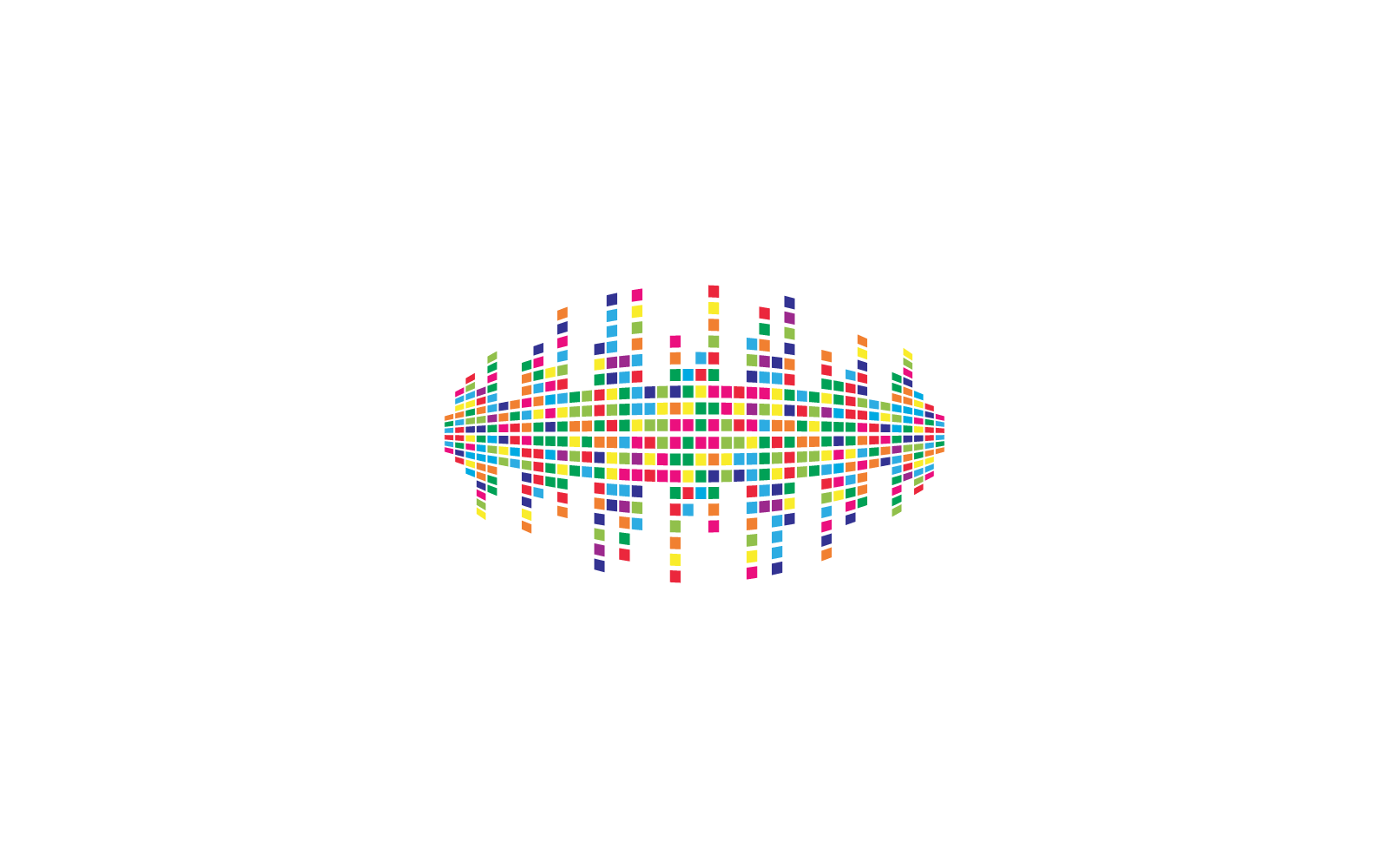 sound wave music icon logo vector design template