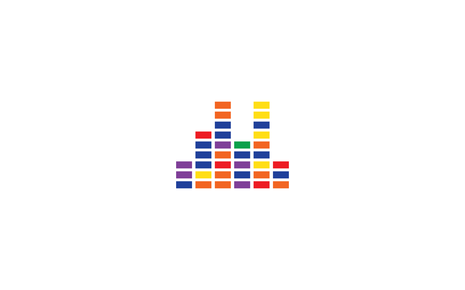 sound wave music icon logo vector template