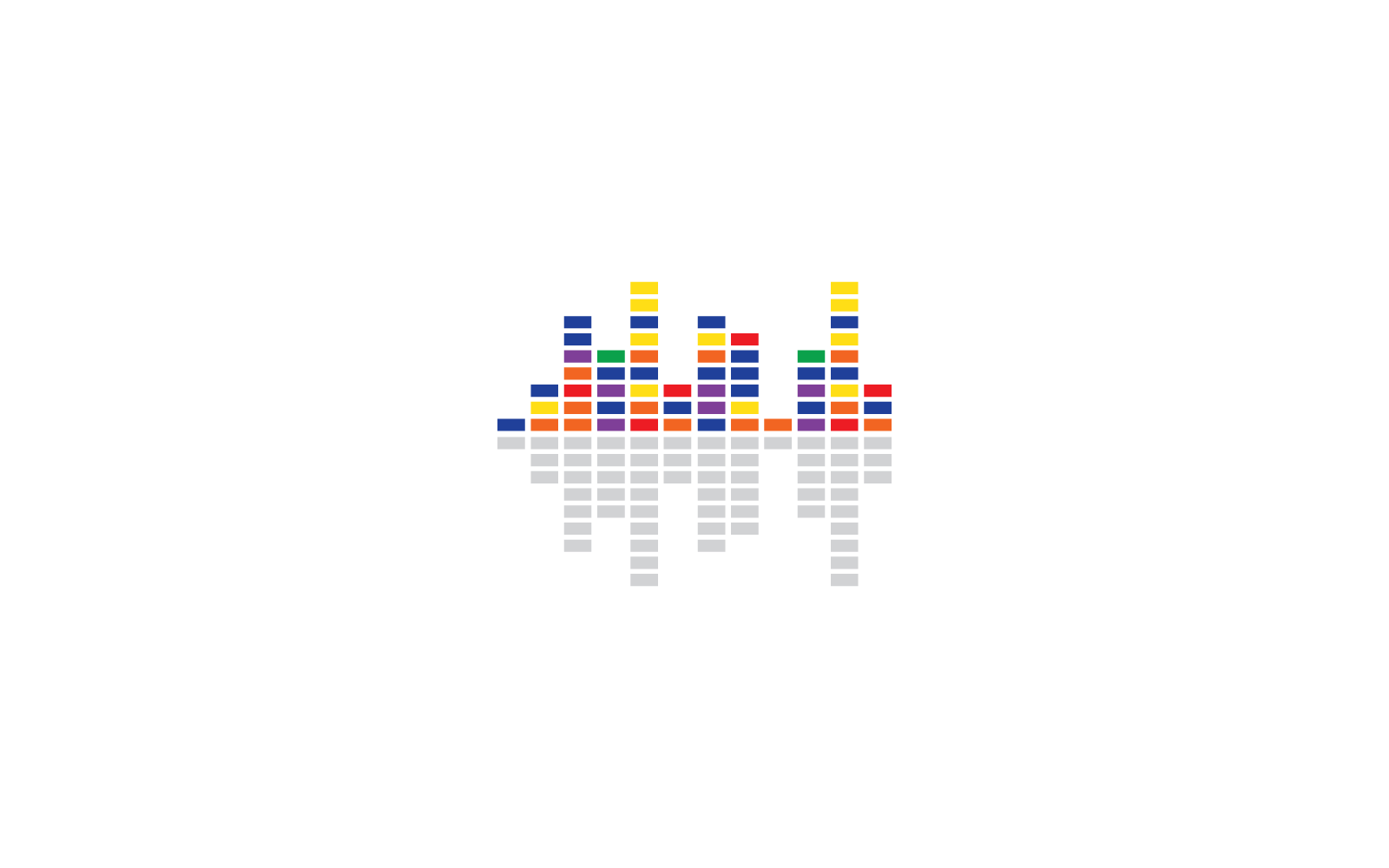 sound wave music logo icon illustration vector