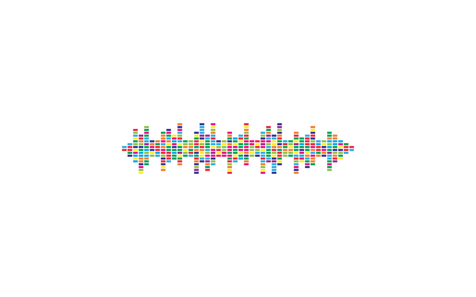 sound wave music logo vector illustration design