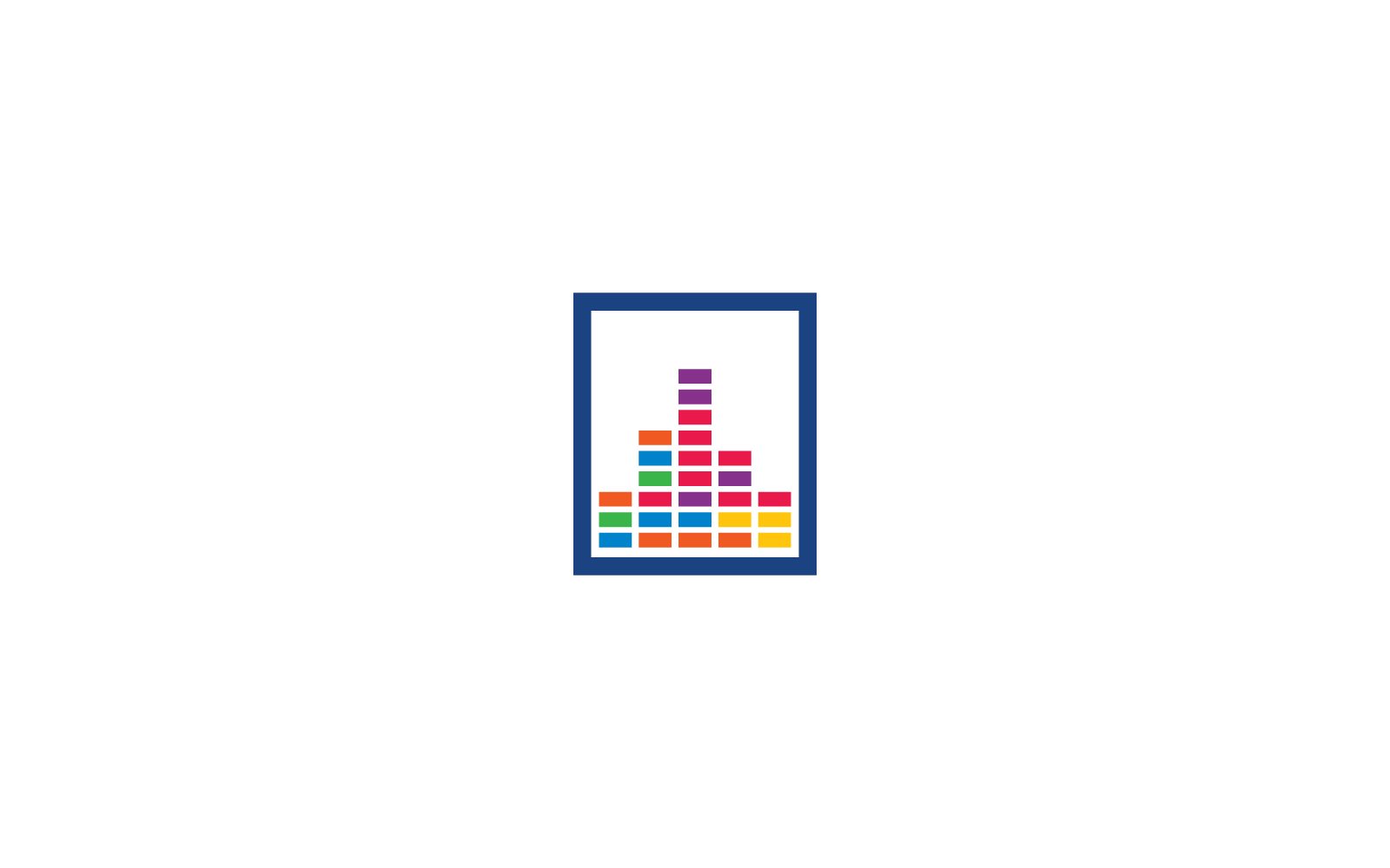 sound wave music logo vector illustration template