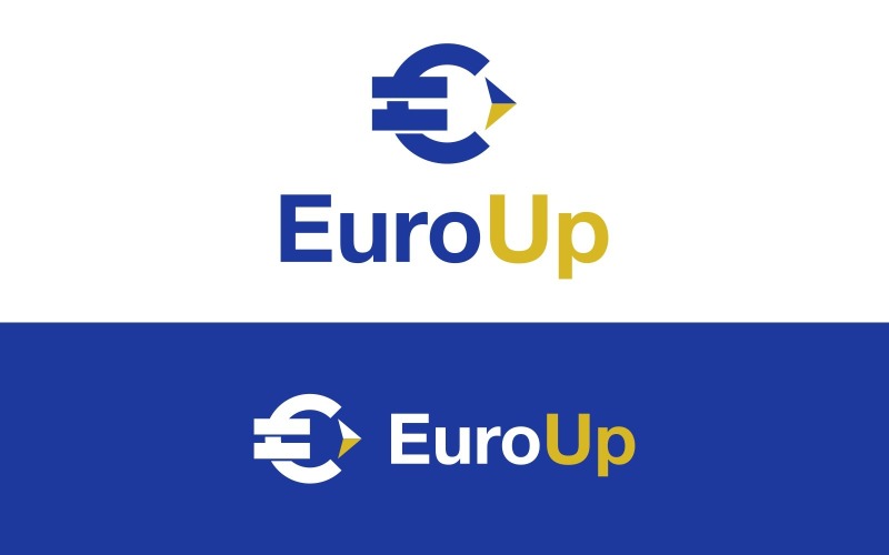 Euro Money Currency Finance Logo Logo Template