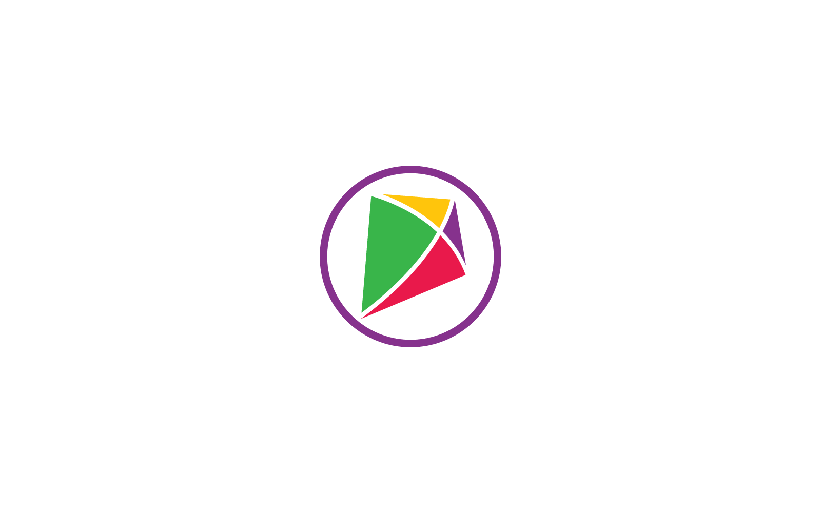 Kite illustration design icon logo vector