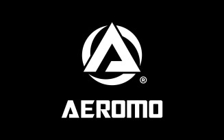 Letter A Triangle Monogram Logo