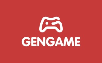 Letter G Game Joystick Logo