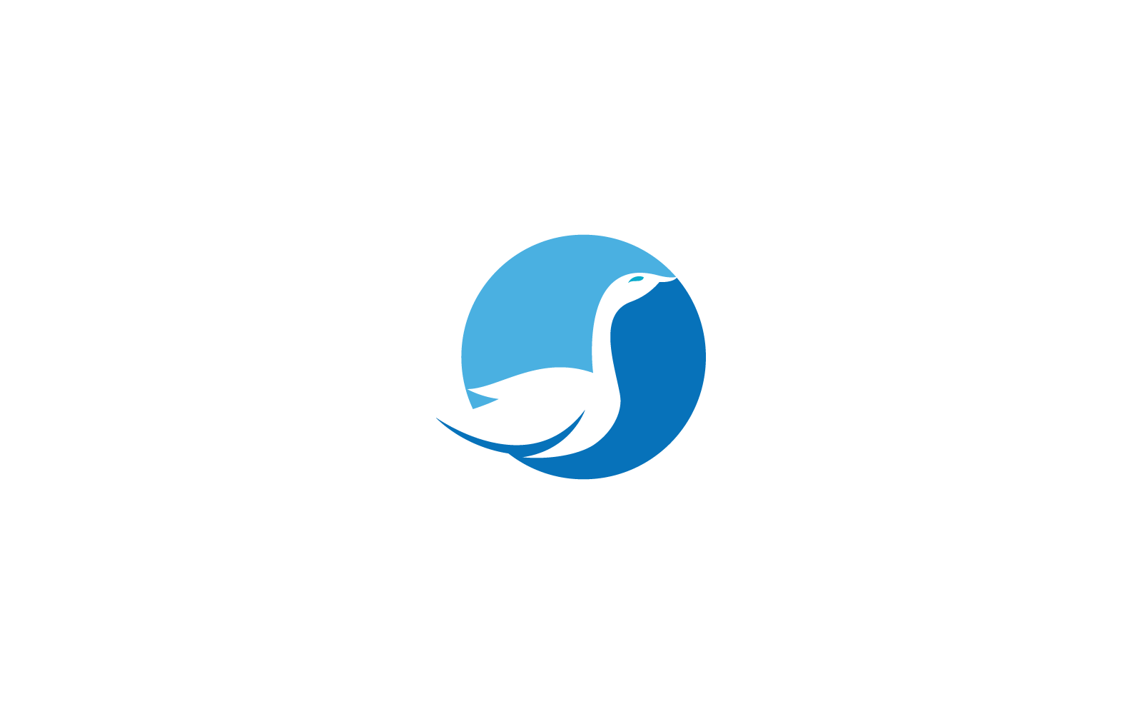 Swan logo Template vector icon illustration design