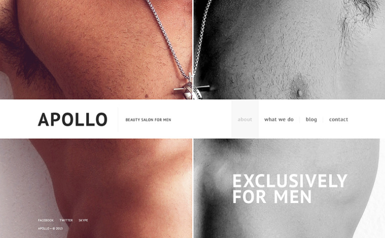 Beauty Salon Bootstrap Website Theme Big Screenshot Beauty Salon Website Template New Screenshots BIG