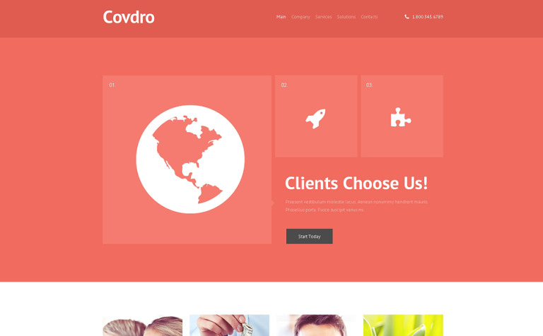 Marketing Agency Responsive Website Template Big Screenshot Marketing Agency Responsive Website Template New Screenshots BIG