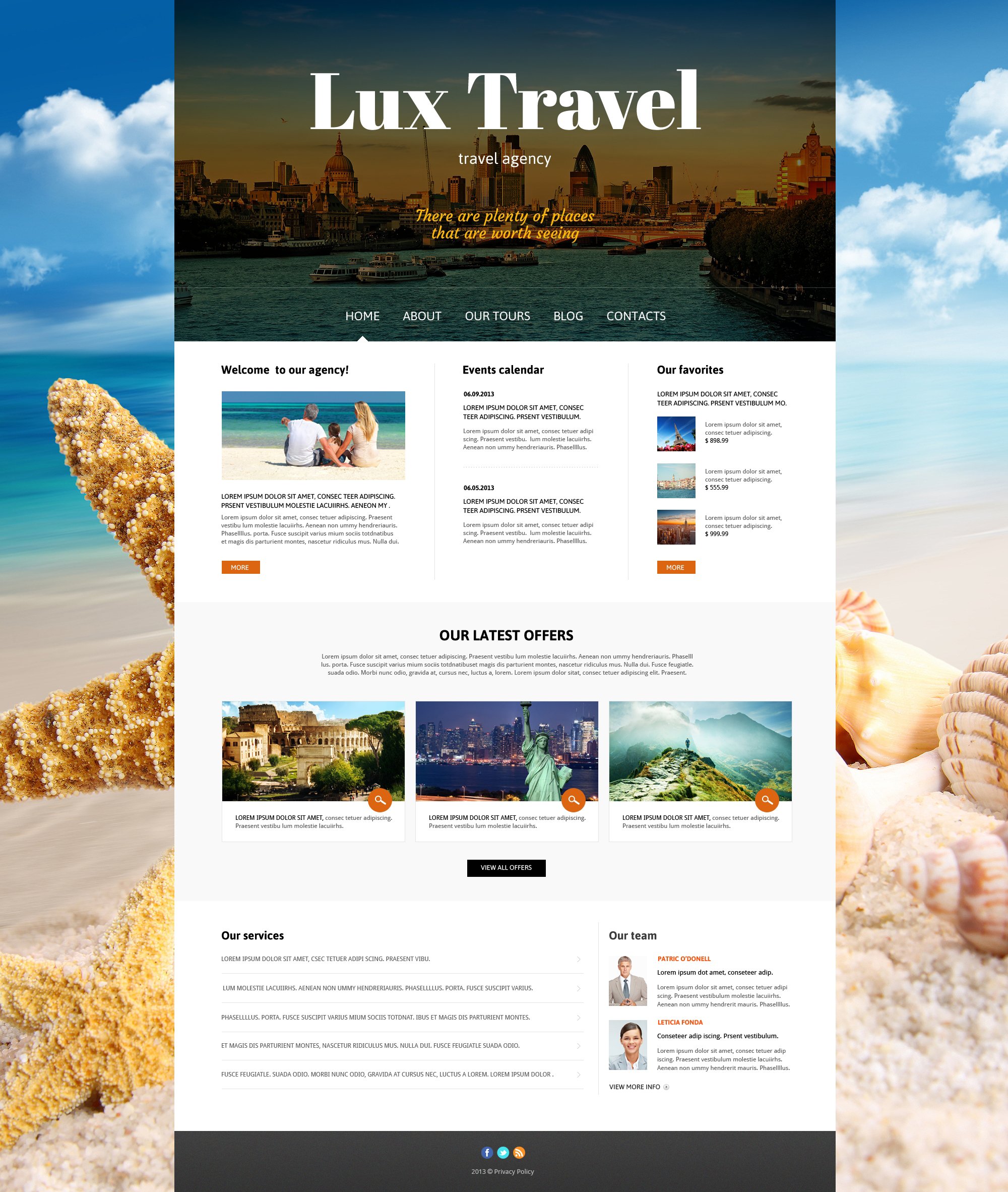 free joomla templates for travel agency