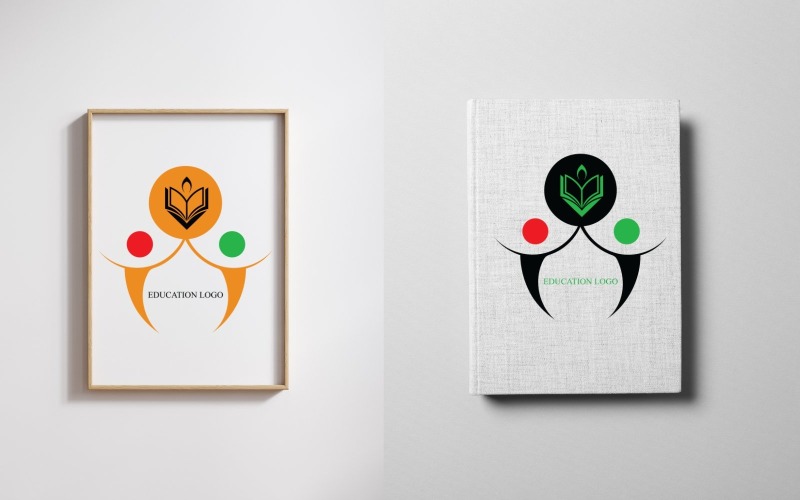 Creative Abstract Education Logo Logo Template