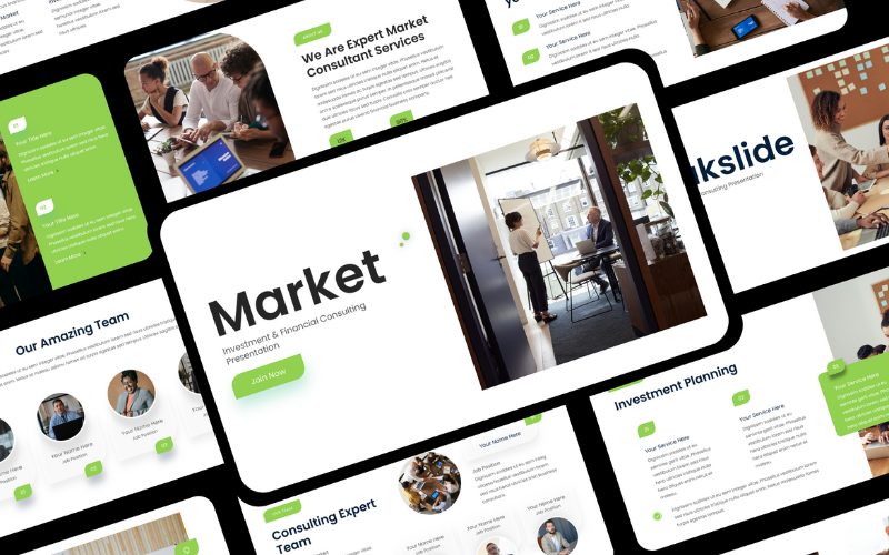Investment & Financial Consulting Presentation PowerPoint Template