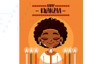 Kwanzaa Cultural Celebration Isolated