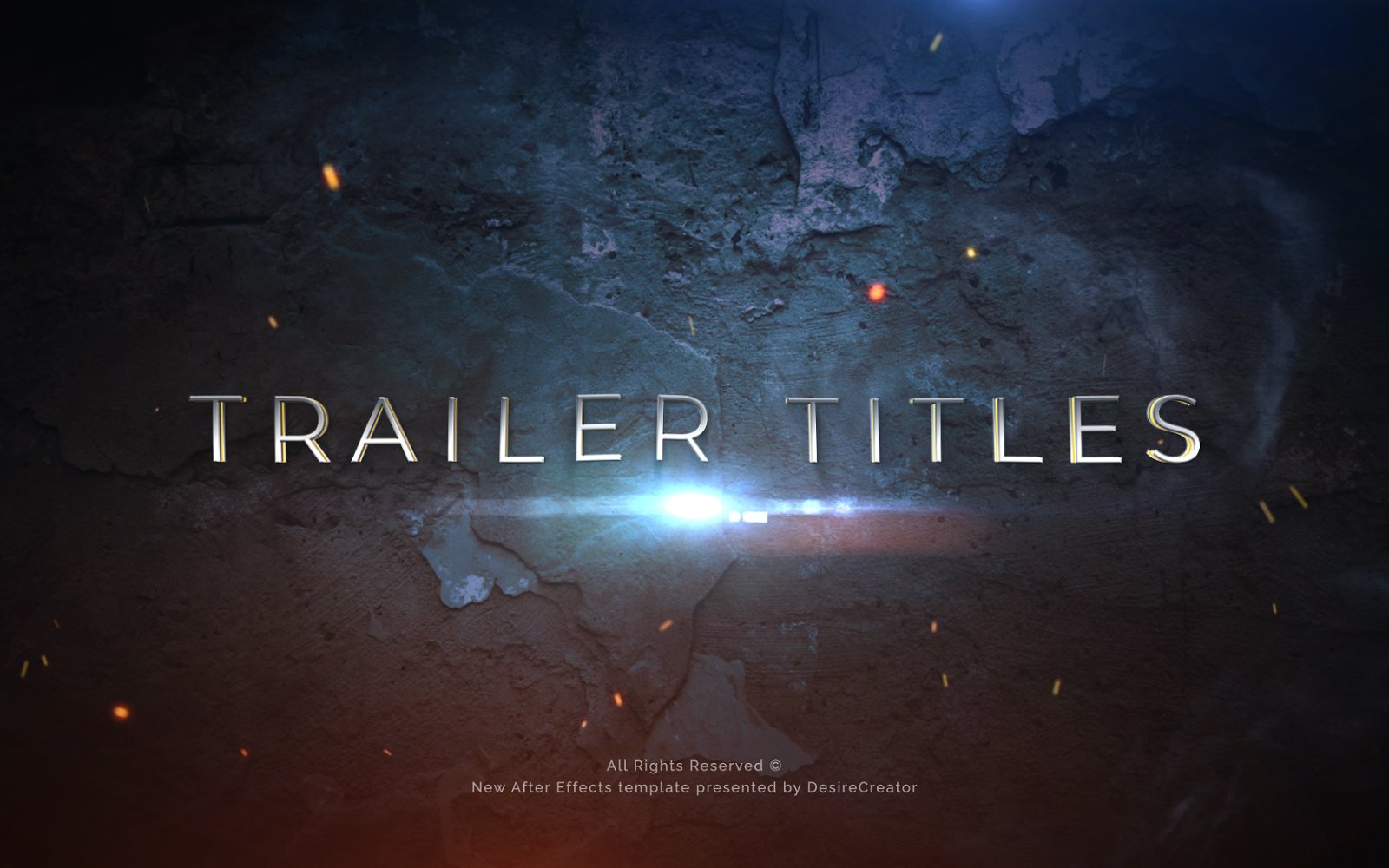 Cinematic Teaser Trailer Titles
