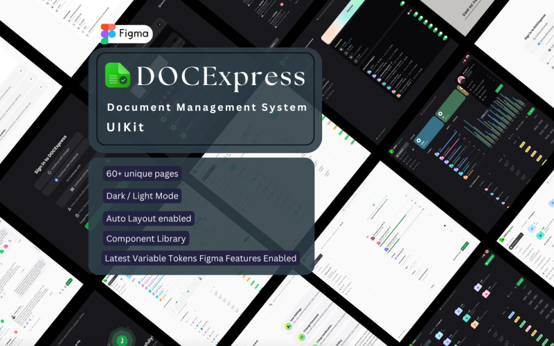 DOCExpress - Document Management System UI Template UI Element