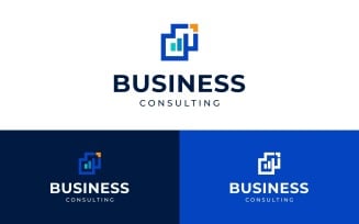 Business Arrow Growth Chart Logo