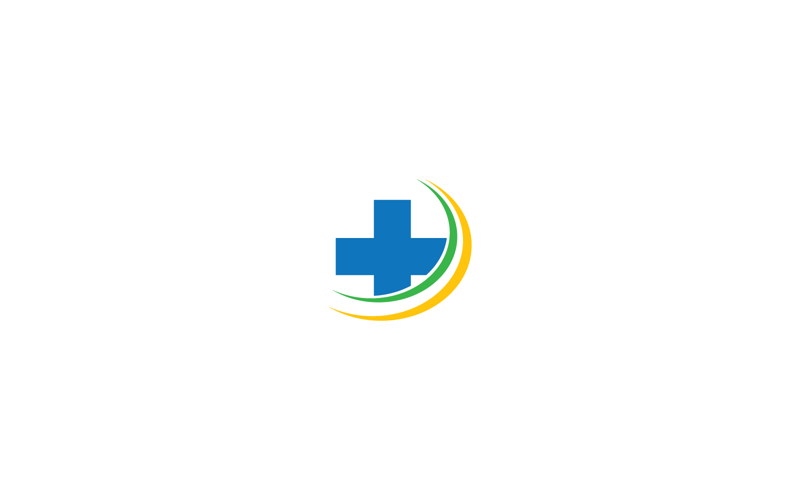 Cross Medical Logo template design icon