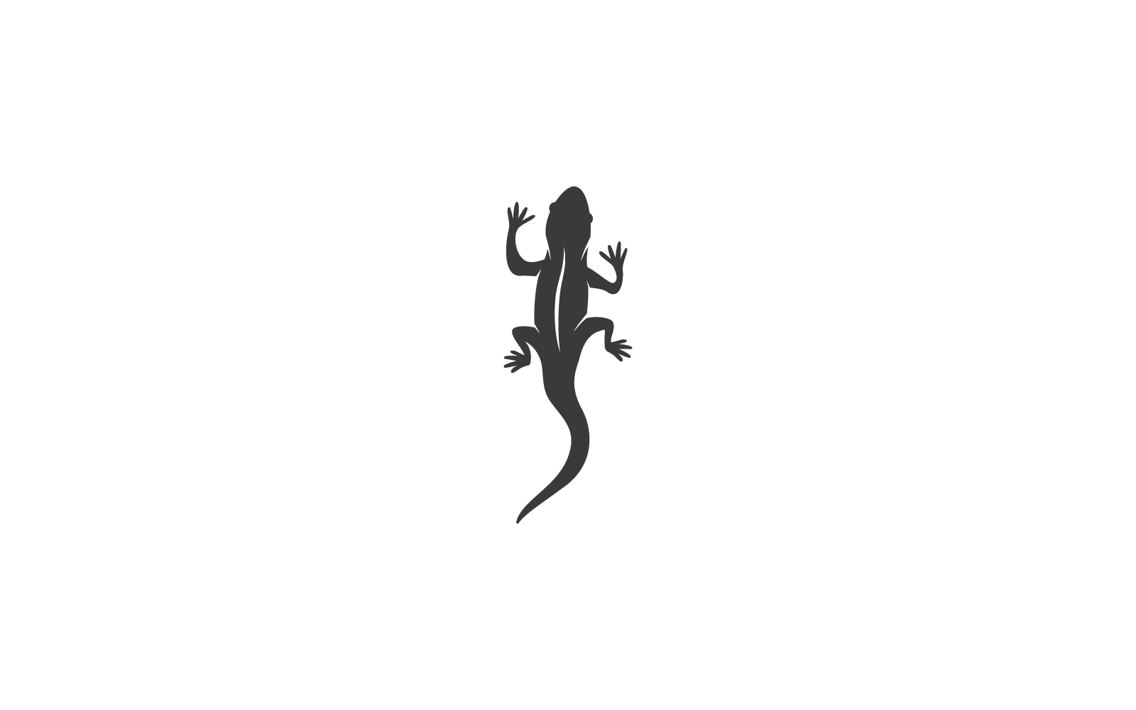 Lizard logo icon vector illustration design