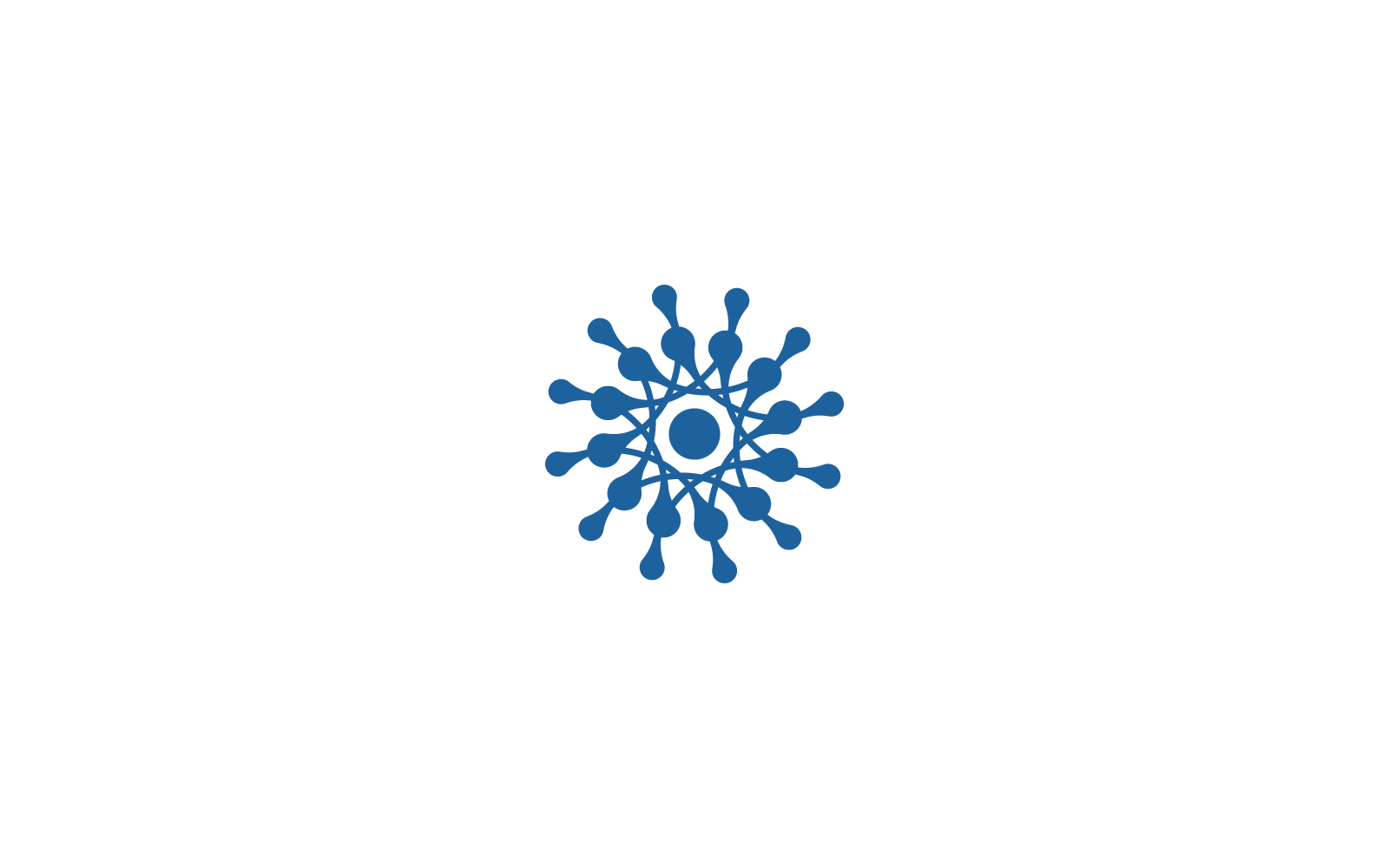Molecule logo icon design vector template