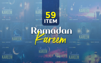 Ramadan Kareem Social Media Banner Template