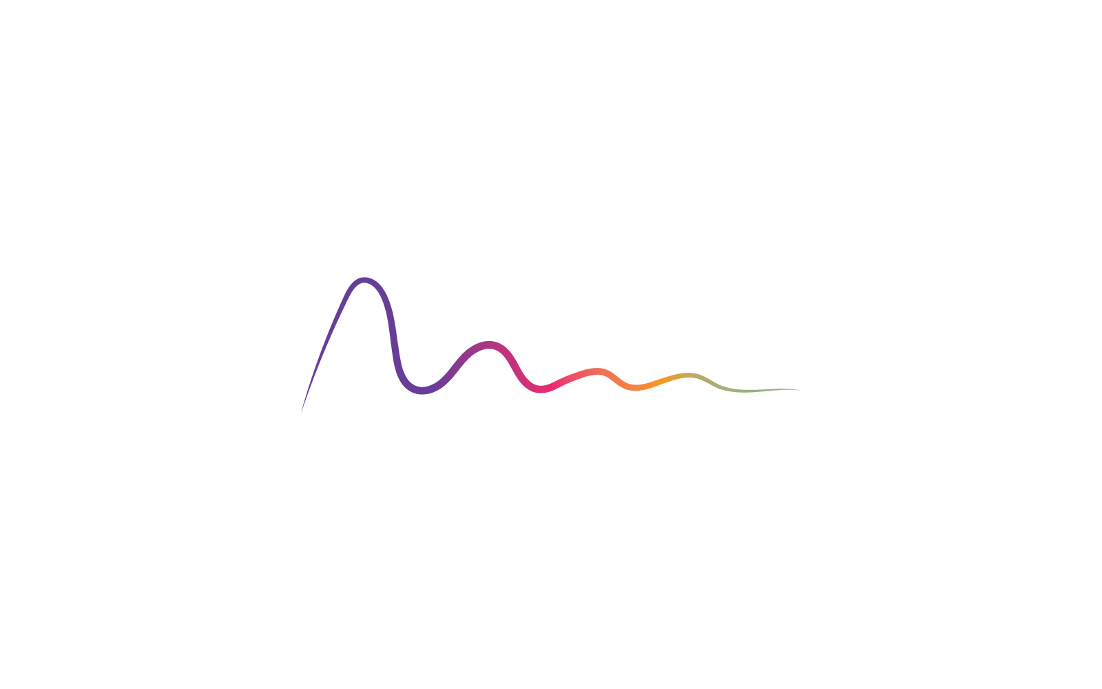 sound wave music icon template flat design
