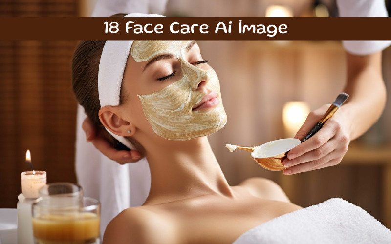 Face Care Mask AI Image Illustration