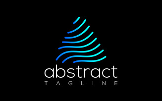 Creative Elegant Abstract letter A Technology Logo Design