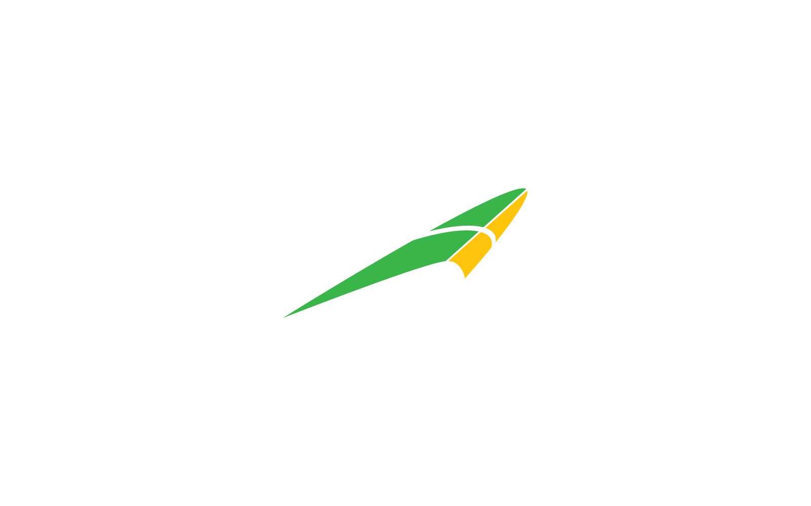 Hang gliding logo icon vector design