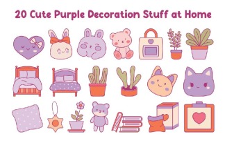20 Cute Purple Decoration Stuff at Home