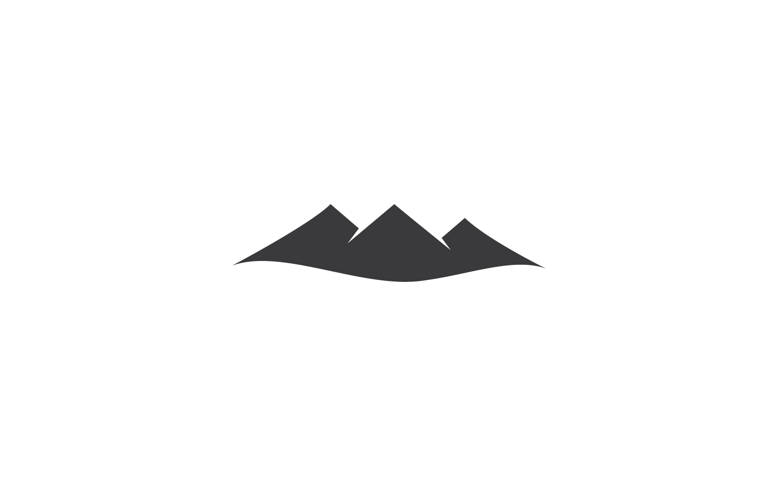 Ilustracja projektu logo firmy Mountain Logo Vector
