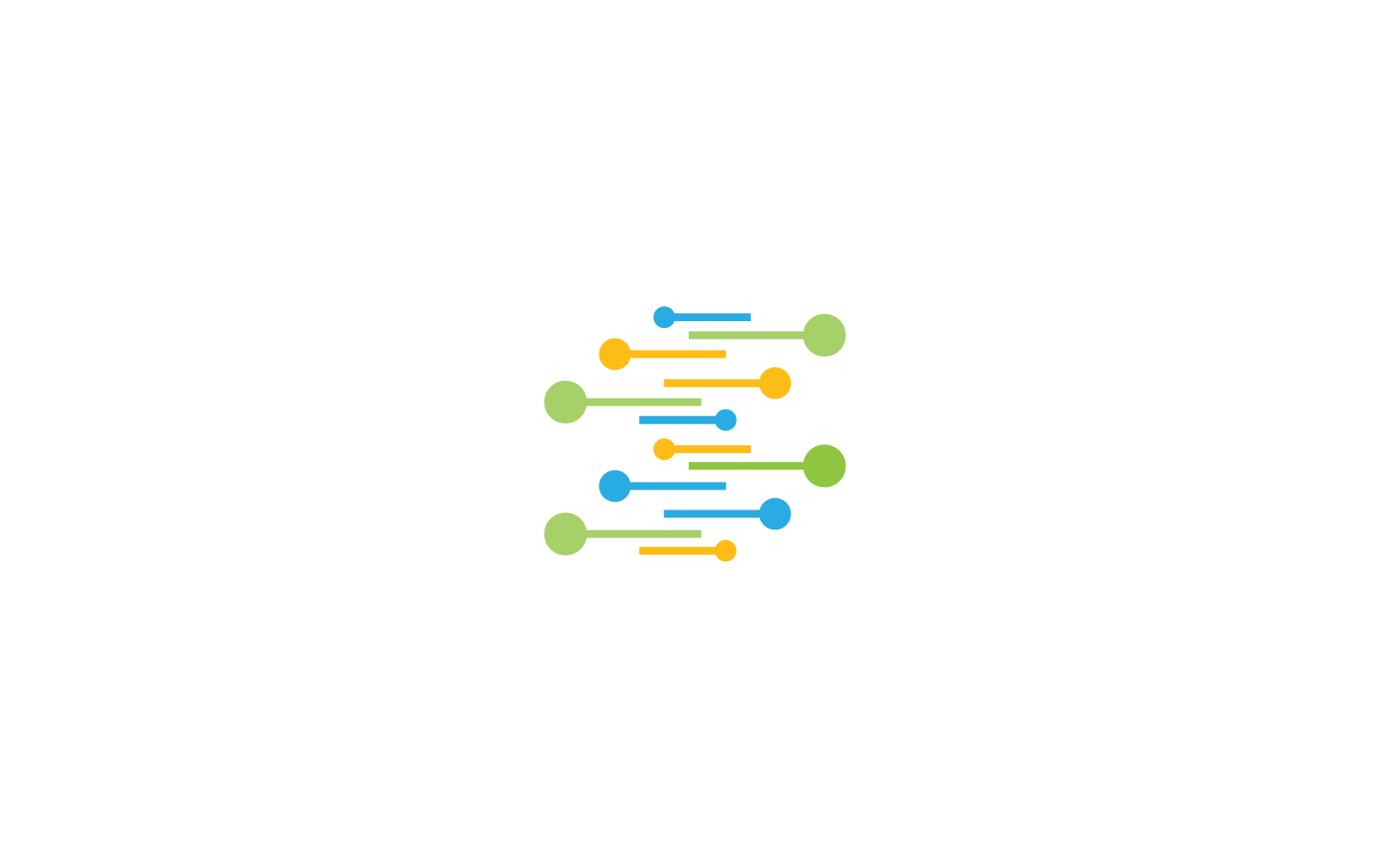 Molecule logo icon vector illustration template
