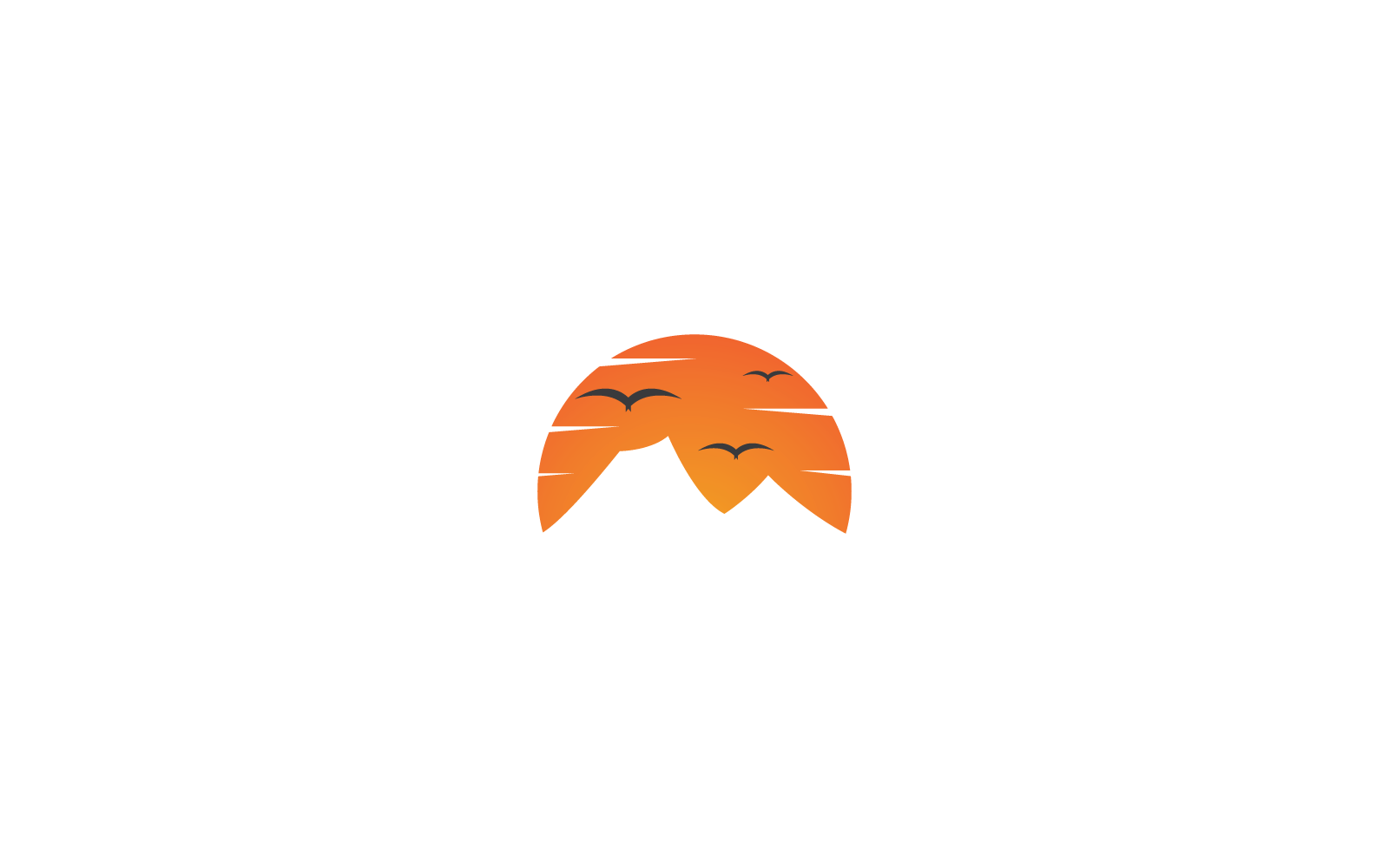 Mountain Logo Business icon Template Vector