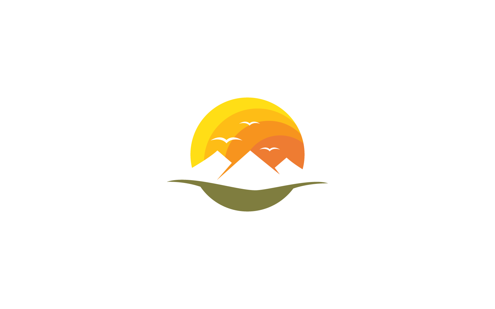 Mountain Logo Business Template icon design