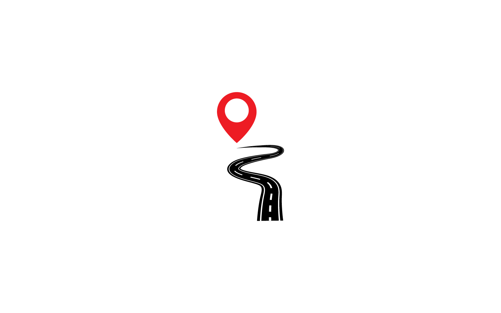 Way symbol design illustration template