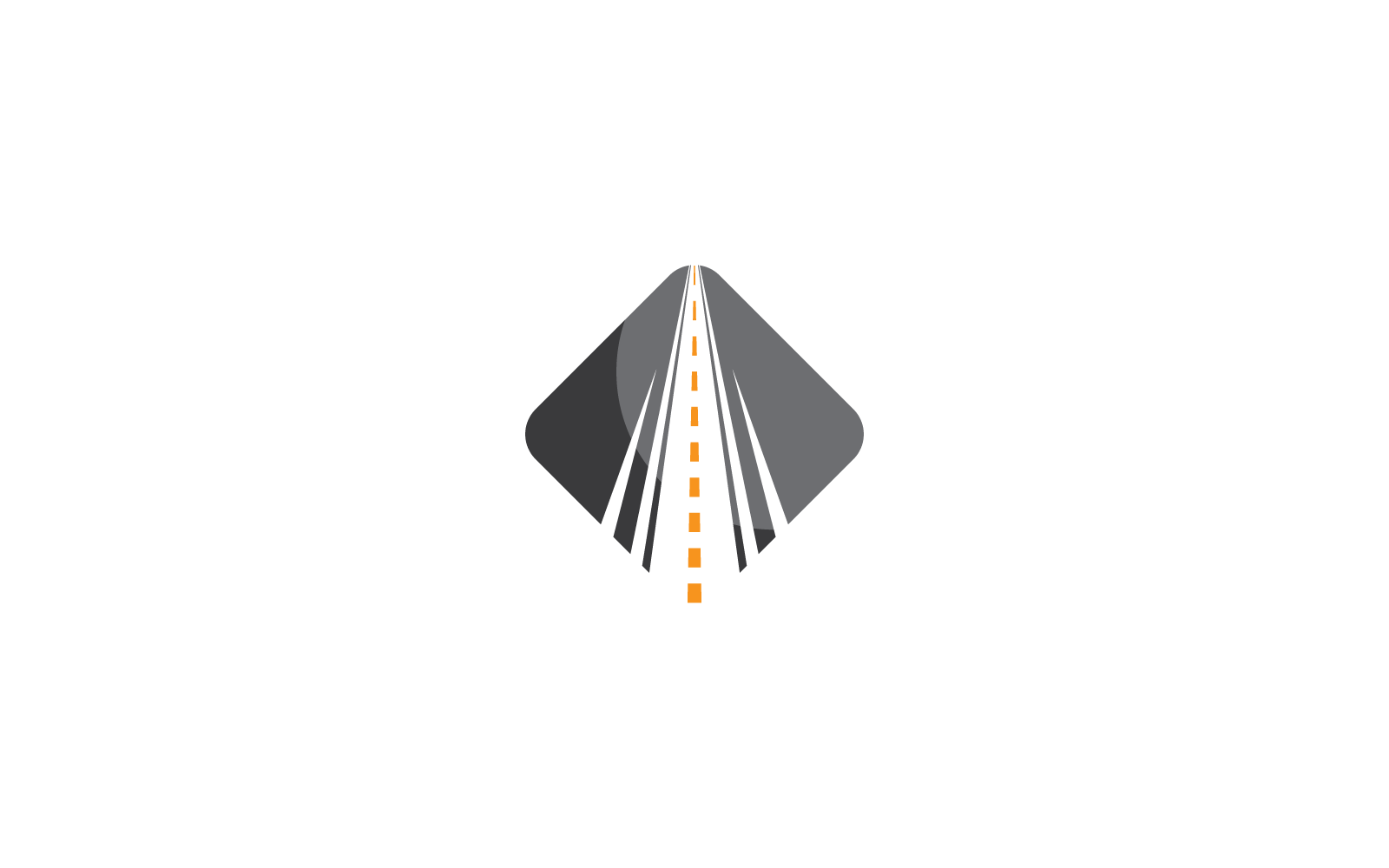 Way symbol illustration vector icon flat design