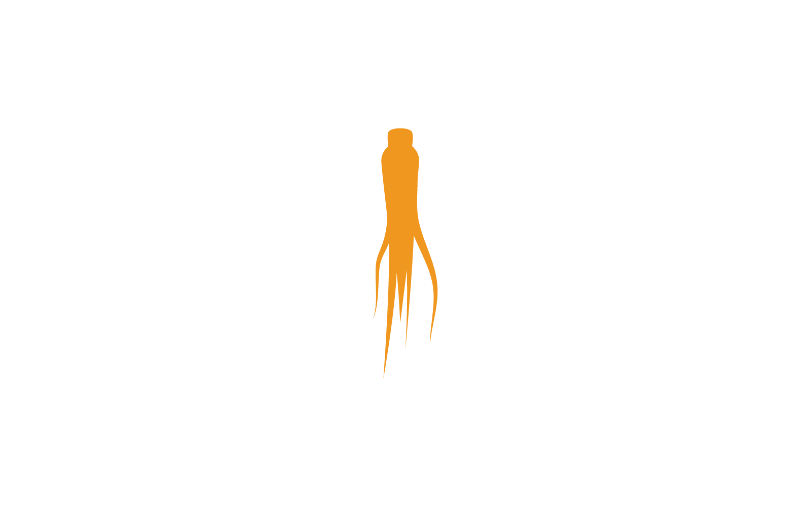 Ginseng logo pictogram illustratie vector sjabloon