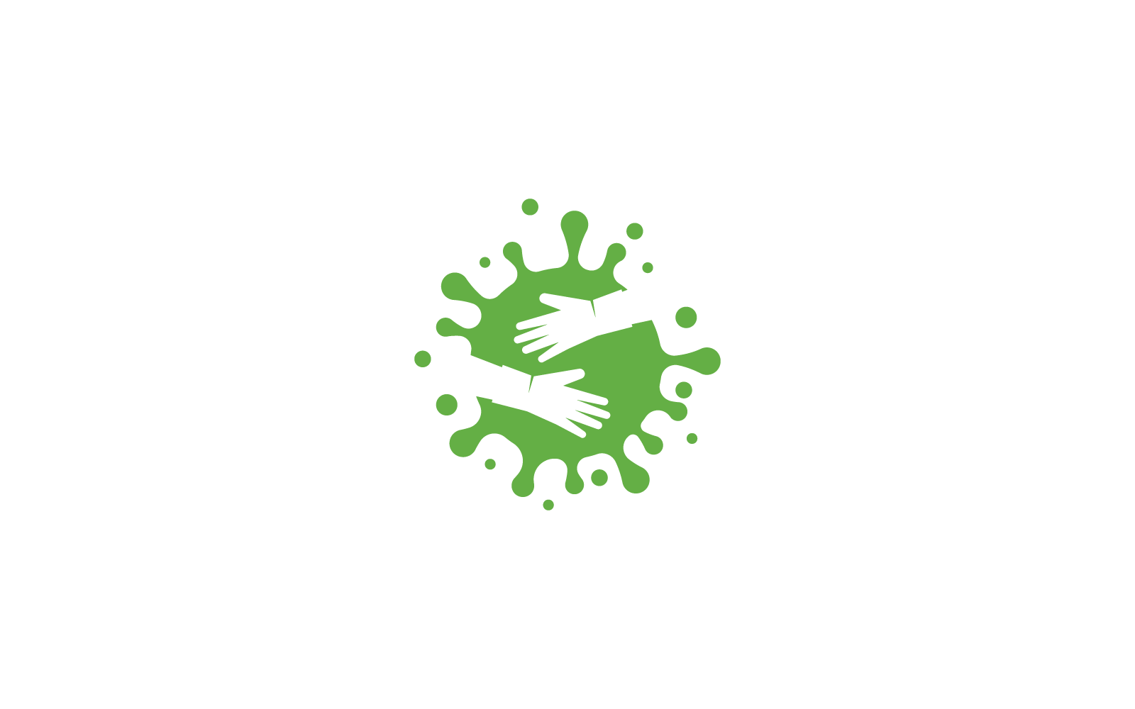 Safety gloves to protection from virus design vector