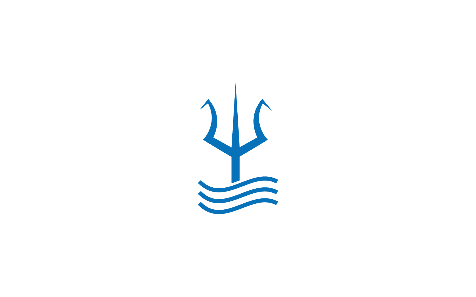Trident Logo Template design icon