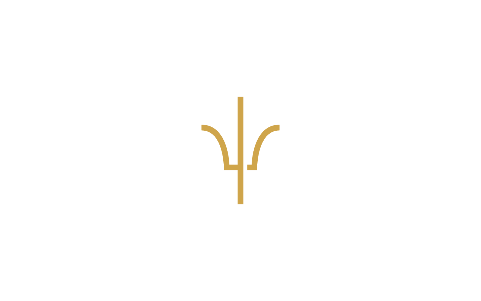 Trident Logo Template vector design icon