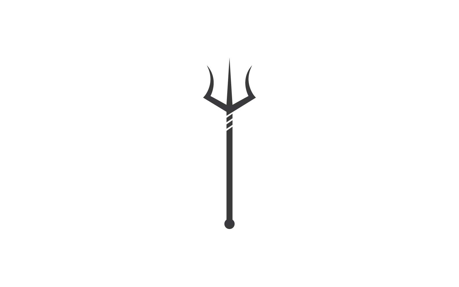 Trident vector illustration vector design
