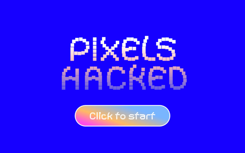 ROINERT SQUARED techno pixel Font