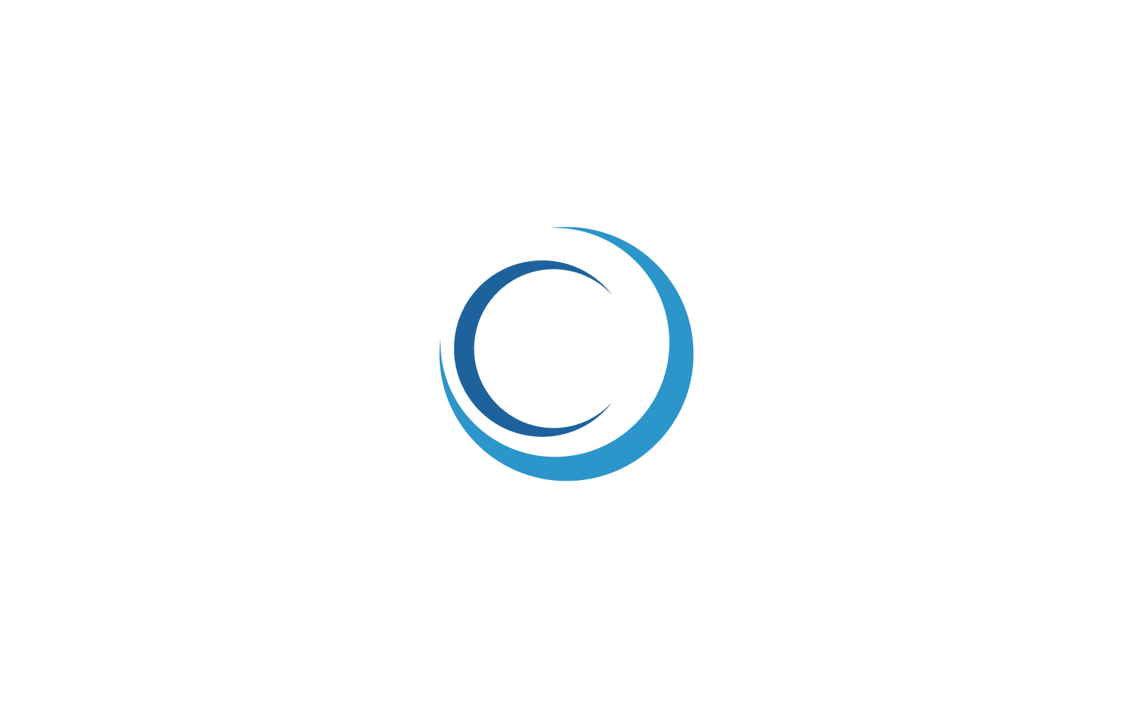 circle logo vector icon flat design template