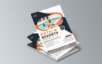 Development Of a Hotel and Resort Concept Poster Template