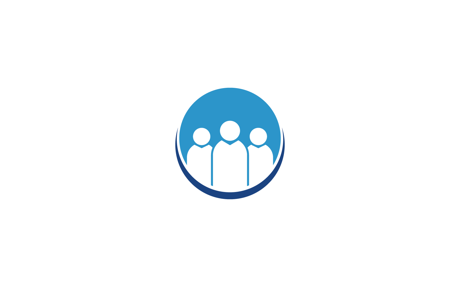 Szablon ikony projektu logo pracownika