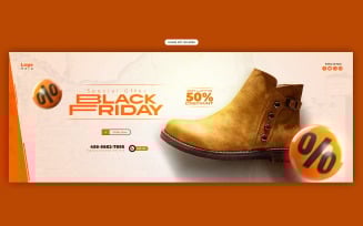 Black Friday Social Media Post Cover Template