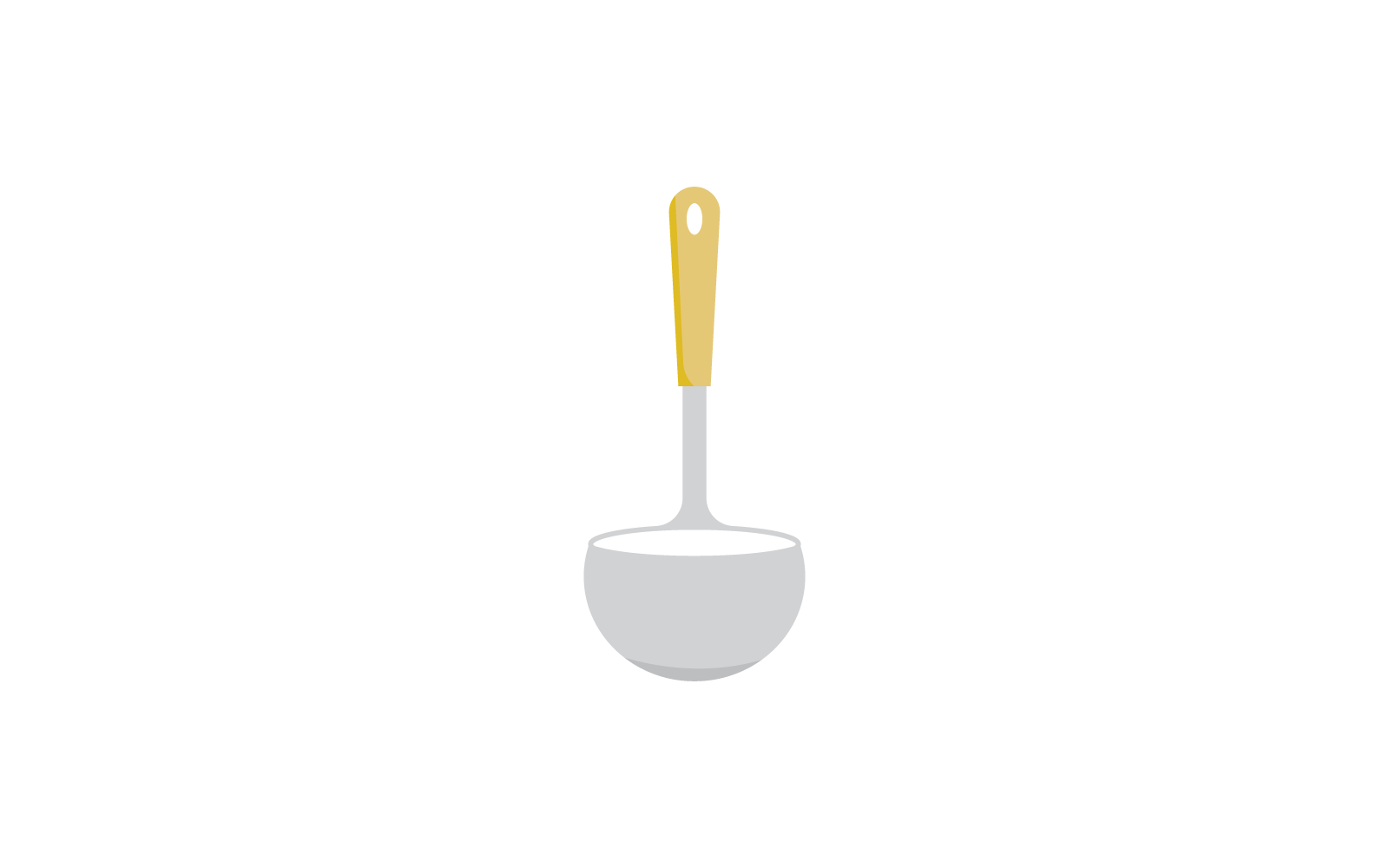 Ladle design illustration vector template